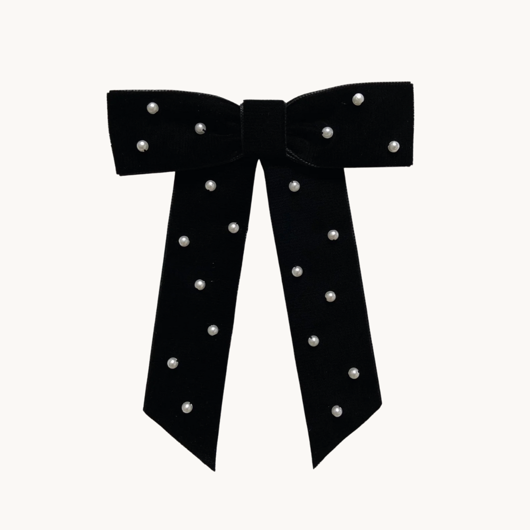 VELVET BOW HAIR CLIP｜FETICO フェティコ